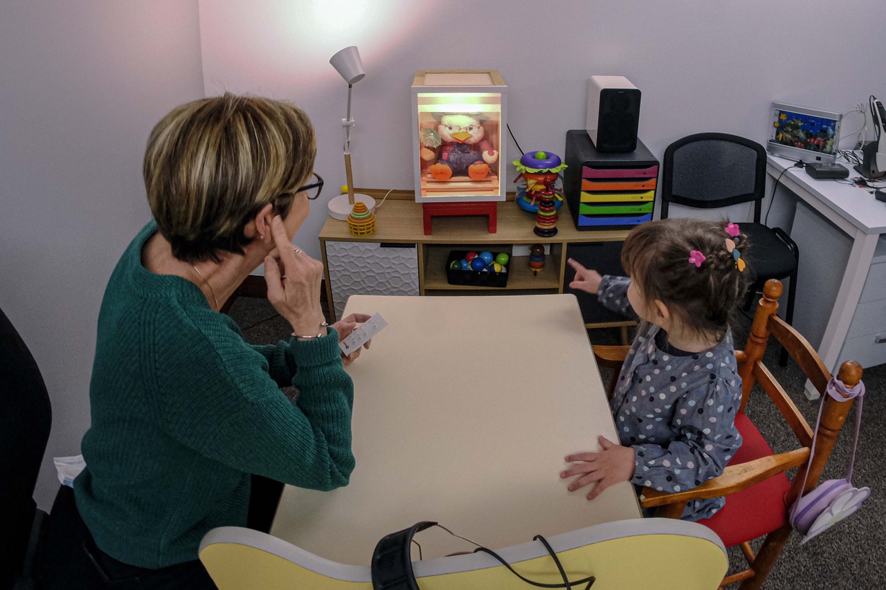 Séance d'audimétrie