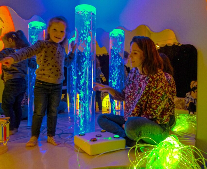 Séance en salle Snoezelen